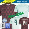 24/25 México Camisas de futebol CHICHARITO 2024 Seleção Nacional Homens Camisas de Futebol Kits Kids Home Away Camisetas Copa América Maillot Mexique 1985 Retro GIMENEZ LOZANO