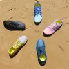 HBP icke-varumärken män non slip sock uppströms vattenskor andas snabbt torkande vattensport strand aqua för simning