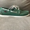 Selling Women Walking Boat Shoes Green Casual Adult 2023 Fashion Loafers Mens Comfortable Driving For Man 240312