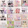 Kreskówka Kuromi Plush Toys Dolls Schlenione anime urodzinowe prezenty urodzinowe domowe dekoracja sypialni