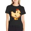 Women's Polos Stardew Chicken T-shirt Summer Clothes Female Black T Shirts For Women