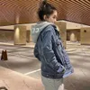 CE Jacket Женские рубашки Celinly для женщин Дизайнерские куртки с капюшоном Джинсовое пальто Осень-весна Стиль Тонкий для леди Куртка Пальто с буквами на пуговицах Классическая одежда 880