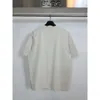 Led Balenciagia Track Designer-Kleidung Triple S Balanciaga T-Shirt extremeHigh Version Paris 24ss Early Spring New Letter Print Washed and Worn Out von b Familys Corre