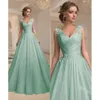 Lente/zomer lange jurk nieuwe bh met v-hals mode mesh elegant