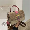 Womens Trend Printing Small Square Color Handbag 70% Off Store wholesale