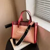 Ucuz toptan sınırlı açıklık% 50 indirim çanta mektubu ekleme tote çanta gündelik stil bahar yeni moda çok yönlü kadın