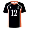 haikyuu 6xl Tシャツ男性女性デザイナーTshirts Numeral Print Shirt Sleeve Mans Sweatshirt Tees Mensクイックドライブリーズ可能なTシャツポロス衣類