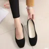 Casual Shoes 2024 Women Flats Solid Color Loafers Ladies Ballet Slip-On Point Toe Female Office Work