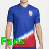 24 25 PULISIC MCKENNIE voetbalshirt ERTZ ALTIDORE PRESS WOOD MORGAN LLOYD 2024 2025 Amerika voetbalshirt Verenigde Staten Camisetas USA USMNT PLAYER Heren en tenue