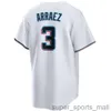 Ny anpassad S-4XL Jazz Chisholm Jr. Jersey Sandy Alcantara Baseball Jon Berti Miamis Max Meyer Luis Arraez Jesus Sanchez Marlins Garcia Sanchez Josh Bell Bell