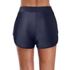 Calcinha feminina bikini swimwear mulheres calças de banho nadar cintura alta shorts inferior maiô tankinis esporte troncos verão terno