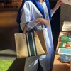 Borse per la spesa Design di lusso Borsa semplice di grande capacità Borsa portatile per riporre oggetti casual Borsa a tracolla multifunzionale