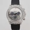 Reloj de lujo Relojes para hombre Hip Hop modificado mecánico con incrustaciones de diamantes Vvs Lab Mosan Reloj de pulsera de diseñadores suizos de oro de 18 quilates con diamantes naturales de las mejores marcas