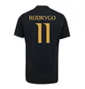 2023 2024 Bellingham Vini Jr Y-3 Reals Madrids Soccer Jersey Mbappe Kid Kit 23/24 Allona terza shirt viola da calcio viola Supercopa Final Modric Rodrygo Cacikeeper 4xl