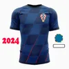 2024 Croacia Modric Soccer Jerseys 24 25ナショナルチームMandzukic Perisic Kalinic 2025 Croatias Football Shirt Kovacic Rakitic Kramaric Men Kid Kitユニフォーム