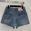 Marchio femminile Stimo stile Shorts 2024 Nuovo stilista di moda primavera Estate Women Jeans 0317-15