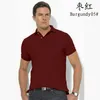 Camisa de marca de pólo de alta qualidade para camiseta polo de verão de algodão puro masculino para camisa de polos masculino