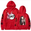 Anime Ghost Annihilation Blade Ni Douzi Peripheral Printed Adult Plush Hoodie for Men and Women in Autumn Winter Ctwp