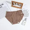 Women's Panties 3 Letters Hollow Transparent Sexy Underwear Ladies Ice Silk Mid-waist Girls Fashion Pure Cotton File Sports