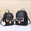 School Bags Luxury Women Korean Fashion Large Capacity Travel Backpacks High Quality Leather Shoulder Student Bag Backpack