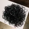 1000 unidades/pacote meninas coloridas pequenas faixas de borracha descartáveis goma para rabo de cavalo segurar scrunchie hairbands atacado moda acessórios para o cabelo