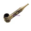 Métal coloré plusieurs styles tuyaux portable amovible herbe sèche tabac filtre bol araignée crâne modèle innovant handpipes fumer porte-cigarette