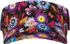 Ball Caps Sport Sun Visor Hat Modèle Floral Unisexe Cap pour le baseball gymnase