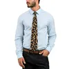 Bow Ties męski krawat gepardka żółta czarna szyja lew lew lew legginsy fajne modne kołnierz niestandardowy cosplay przyjęcie krawat