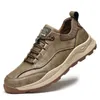 HBP Niet-merk herenschoenen Leer Italiaanse flats Comfortabele wandelschoenen Sneakers Casual outdoor trekkingschoenen voor heren