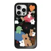 Söta mobiltelefonfodral Casetify Cartoon Flower Loopy stötsäkert telefonfodral för iPhone 11 12 13 14 15 Plus Pro Max Soft TPU Protective Phone Cover