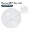 Vases Terrarium conteneur pour micro paysages Design élégant avec bouche ouverte décorations parfaites pour fête de mariage