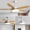 Nordic Simple Dining /Living Room Fan Lights Household Integrated Frequency Conversion Ceiling Lamp
