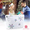 Cosmetic Bags Christmas Portable Bag Large Capacity Cute Fluffy Storage Pouch Zipper Travel Makeup For Women And Girls