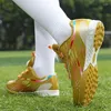 Zapatos de fútbol americano para niños, modelo con hebilla giratoria giratoria, 8 colores disponibles