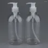 Bottiglie di stoccaggio Contenitore riutilizzabile da 500 ml per bagno, cucina, salone - 2 pezzi in PET vuoto