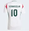 Ungern 2024 Europe Cup Soccer Jersey Szoboszlai Gazdag Nagy Attila Kerkez Nego Roland Football Shirt National Team 24 25 Home Away Men Kids Kit Fans Version version