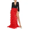 Skirts Women S Tulle Maxi Skirt Floor Length Layered Ruffled Tie Up Mesh Long Summer Party Cocktail Beach Cover Dress