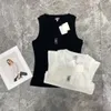 Versão de alto luxo da primavera e verão nova indústria pesada diamante carta camisola de malha magro emagrecimento bottoming topo