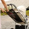 Barnvagnsdelar Baby Mesh For Seat Pocket Multifunktionellt vagn Pram Trolley Net Bag Accessori