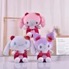 Kreskówka Kuromi Plush Toys Dolls Schlenione anime urodzinowe prezenty urodzinowe domowe dekoracja sypialni