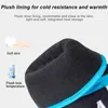 Cycling Gloves Kids Winter Fleece Waterproof Fabric Bicycle Anti-Slip Warm Plush Lined Glove For Outdoor Activities