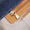 Hoge kwaliteit designer handtas Denim tas Dames schoudertas Crossbody Bag Schouderriem crossbody portemonnee 2024 nieuwe handgemaakte tas groothandel