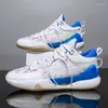 Chaussures de basket-ball pour adultes et jeunes, chaussures de Sport décontractées pour hommes, Style scolaire, entraînement sportif, course à pied pour étudiants en plein air, 36-45