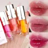 Lip Gloss Violet Jelly Oil Moisturizing Transparent Plumper Big Brush Crystal Peach Lipgloss Hydrating Liquid Lipstick Lips Makeup