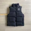 Mens Vests Light Trapstar 남자 재킷 디자이너 따뜻한 벨벳 자수 windproof windproof ladies gradient vest High Street 스타일 다양성 2024