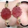 Strand Nine-tailed Fox Explosions Antique Natural Pink Crystal Nine Bracelet Amethyst Fresh Super Fairy Adjustment Princess