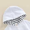 Jackor Toddler Baby Girls Boys Halloween Hooded Shawls Cartoon Ghost Printing Cloak Cosplay Costume 6M-3T