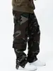 Męskie kamuflażowe spodnie ładunkowe Multi Flap kieszenie poufne do pracy na świeżym powietrzu i streetwear 240313