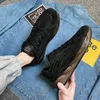 HBP não-marca atacado design malha pu calçados esportivos casuais sapatos de borracha elegante e confortável tênis de moda para homens