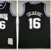 Retro Mesh Basketball Jerseys Mike Bibby 10 Jason Williams 55 Chris Webber 4 Vintage zszyty 100% hafty